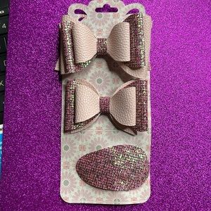 Girls bow set